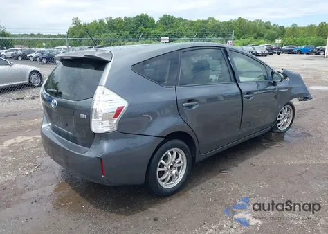 2013 Toyota Prius V Three из США, поврежденный, VIN JTDZN3EU4D3266115